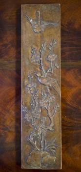 metal paperweight - bronze - 1950
