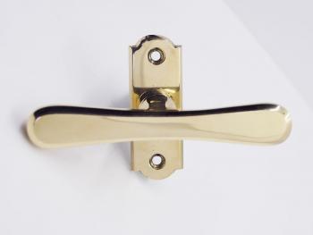 Brass window handle