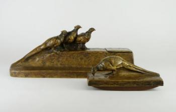 Inkwell - bronze - Friedrich Gornik - 1915