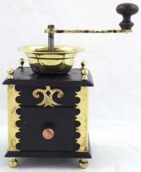Coffee grinder - metal, brass - 1765