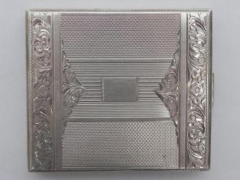 Cigarette Case - silver - 1930