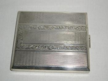 Cigarette Case - silver - 1900