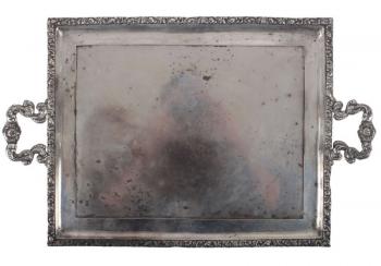 Silver Tray - silver - 1840