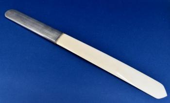 Silver Letter Opener - ivory, silver - 1930