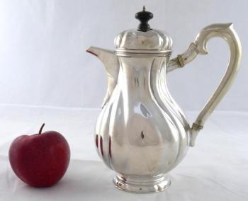 Silver teapot - Julius Christian Mhl, Dresden
