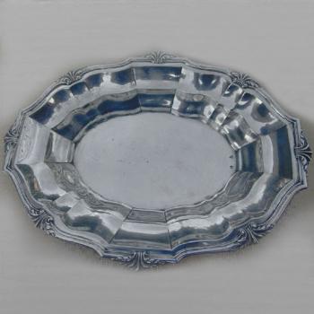 Silver Pedestal Bowl - 1880